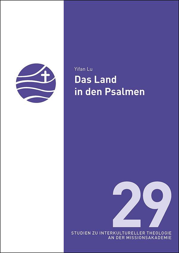 Ein blau-weißes Cover ohne Bildmotiv mit dem Logo der Missionsakademie, dem Titel des Buches, sowie der Bandzählung als große Zahl