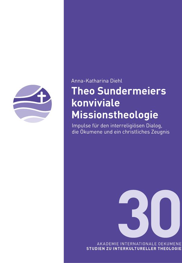 Ein blau-weißes Cover ohne Bildmotiv mit dem Logo der Missionsakademie, dem Titel des Buches, sowie der Bandzählung als große Zahl